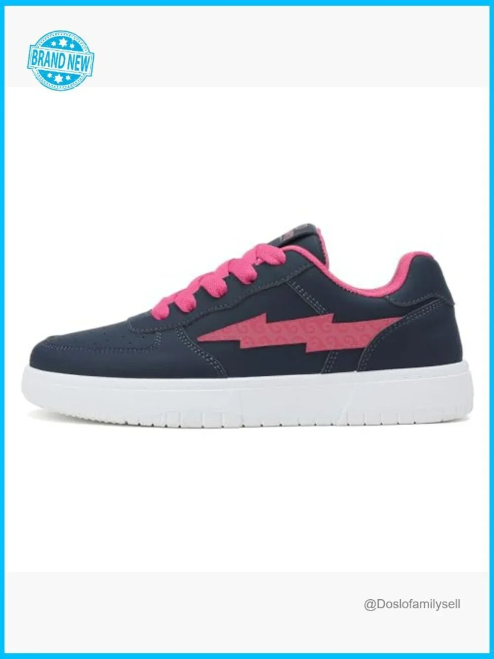 Memory Foam Sneakers Fashion Walking Shoes Non Slip Lace Up Retro Style